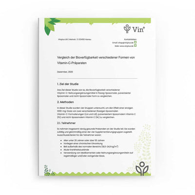 Liposomales Vitamin C Studie