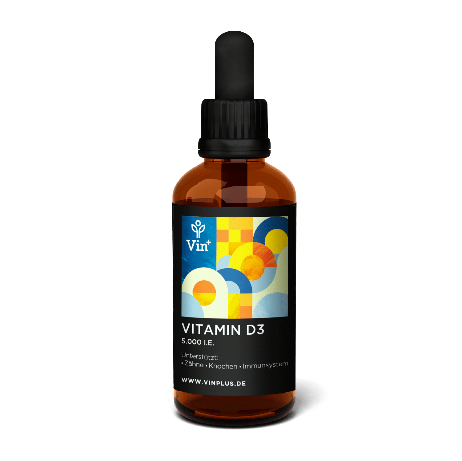 Vitamin D3 5000 IU Drops - High Dose | Vinplus®