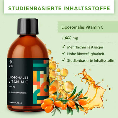 Liposomales Vitamin C Testsieger (Mehrfach)