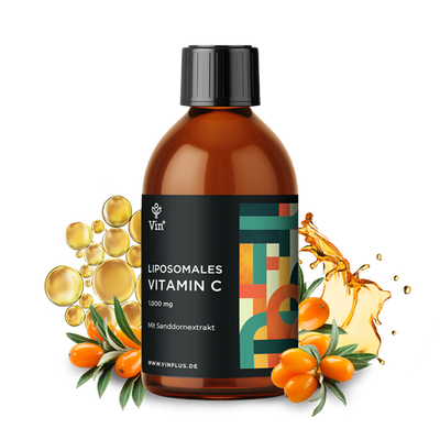 Liposomales Vitamin C mit Sanddorn