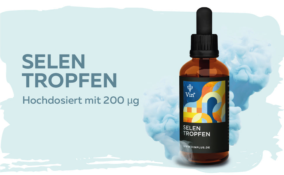 lll Selen Tropfen - Natriumselenit - 200 µg | Vinplus®